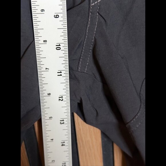 Kuhl Hiking eShorts 34 Mens Gray Nylon Stretch White Stitching 9" Inseam - Picture 4 of 7